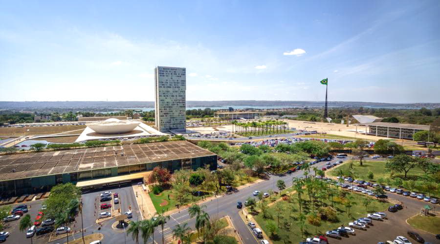 Options de location de voiture de premier choix à l'aéroport de Brasilia